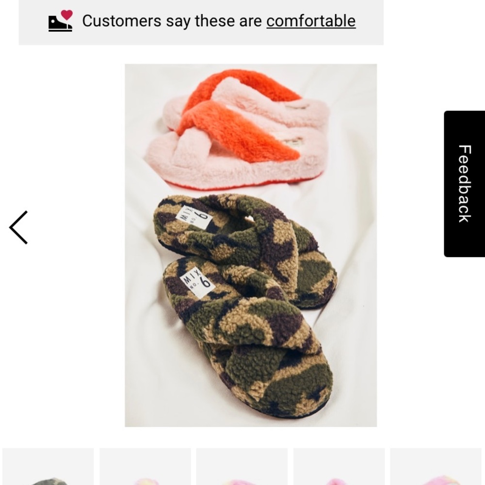 *SALE* Mix No. 6 Amatta slippers Camo - Picture 2 of 7